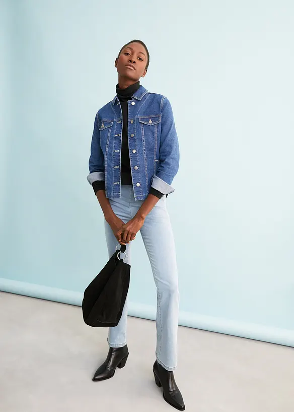 Jeansjakke, bonprix