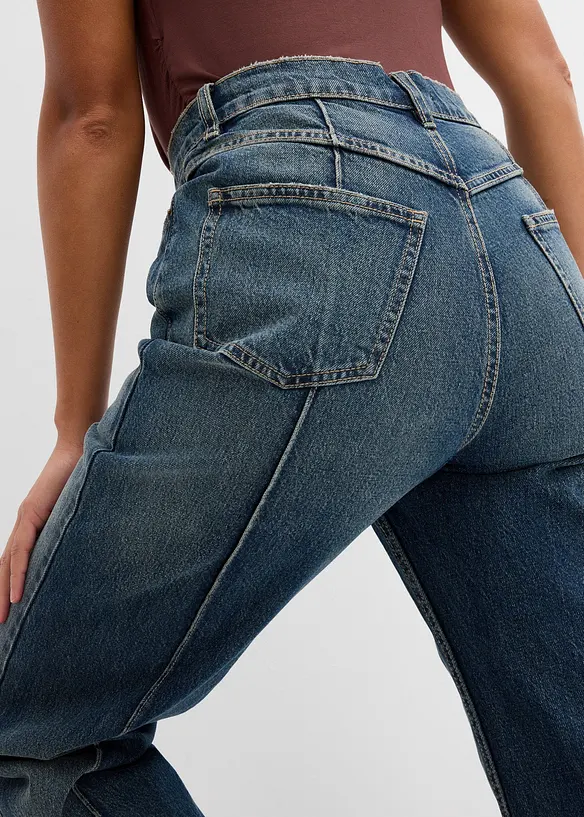 Loose Fit Straight-jeans High Waist, bonprix