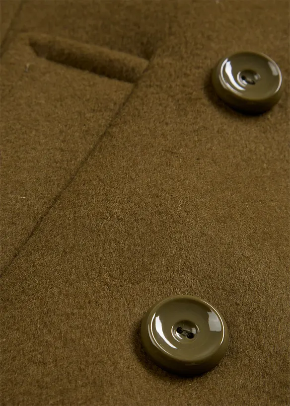 Losjakke med ull, bonprix