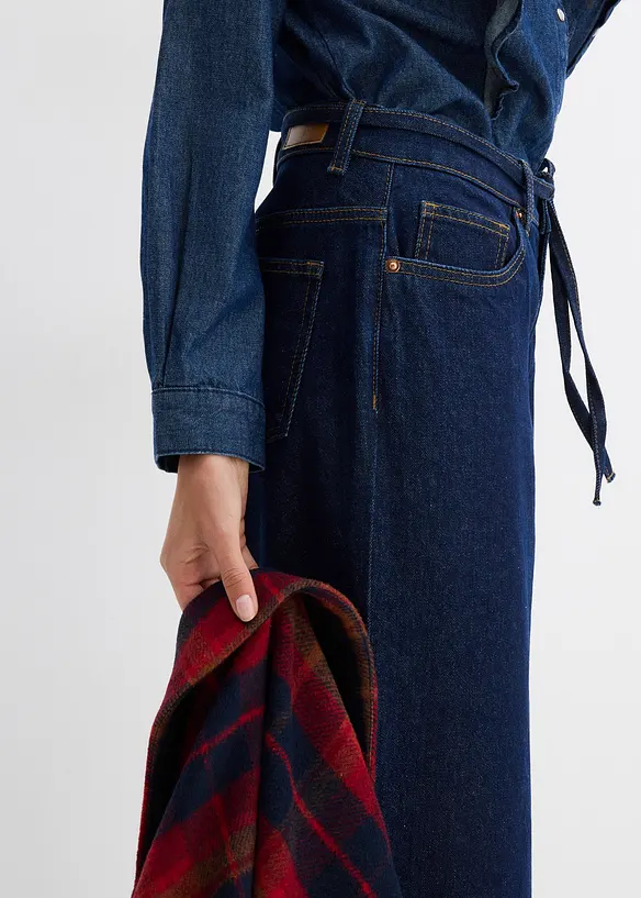 Wide Leg-jeans Mid Waist, bonprix