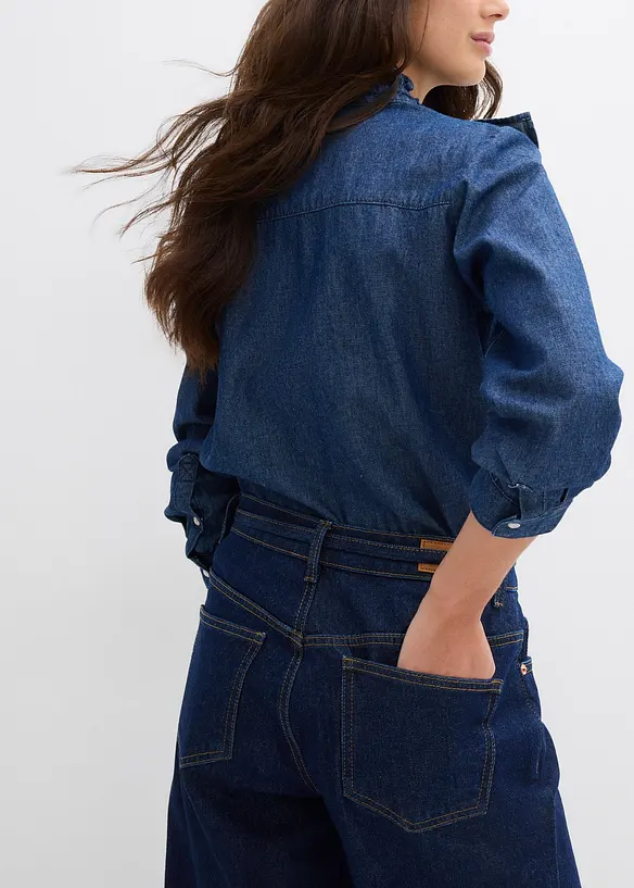 Wide Leg-jeans Mid Waist, bonprix