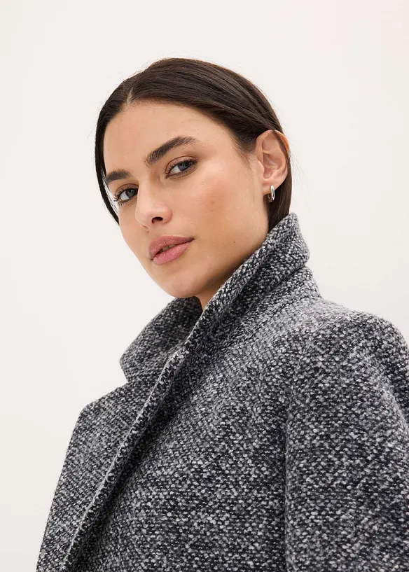 Kort k&aring;pe i ullstil, bonprix