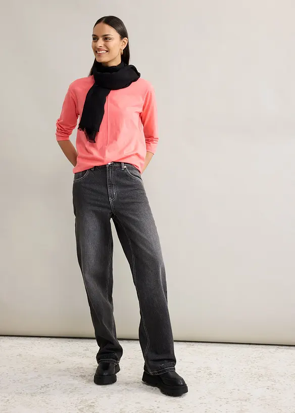 Straight-jeans, High Waist, bonprix