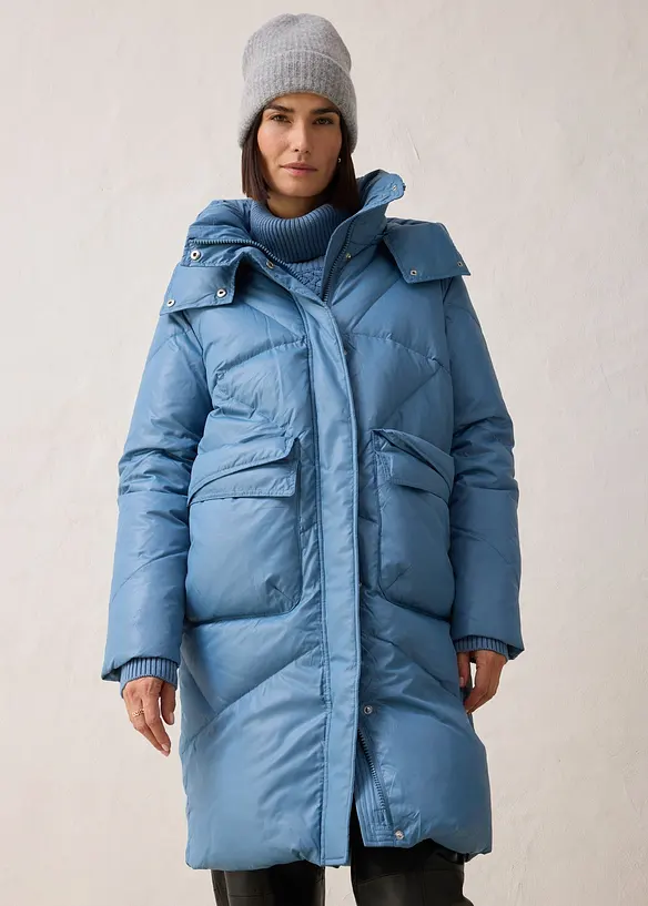 Dunk&aring;pe med resirkulert dun, vannavvisende, bonprix