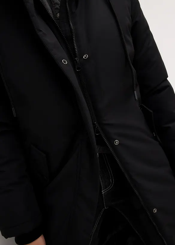 Vinterk&aring;pe med quiltet innside, bonprix