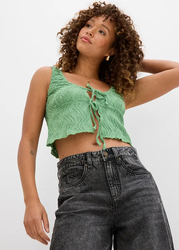 Ballong-jeans Mid Waist, super soft, bonprix