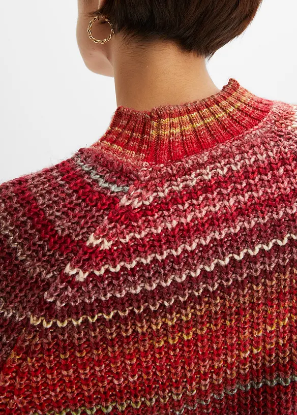 Behagelig, grovstrikket genser, bonprix