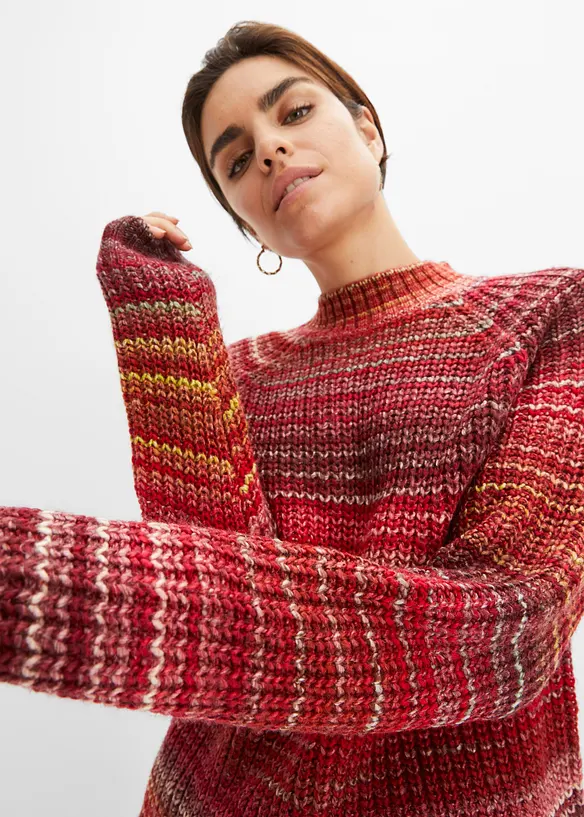 Behagelig, grovstrikket genser, bonprix