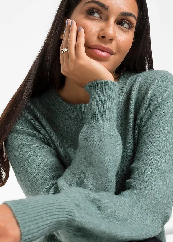 Genser med ballongermer, bonprix