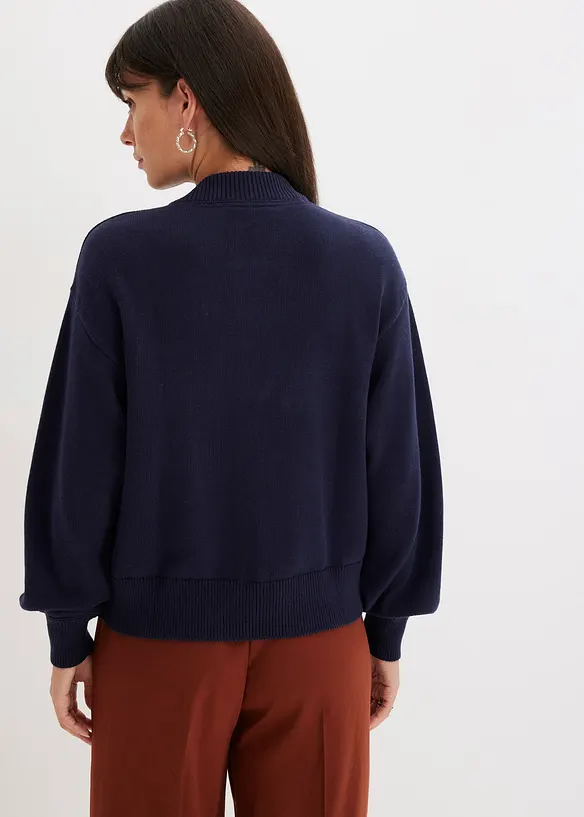 Cardigan i 100% bomull, bonprix