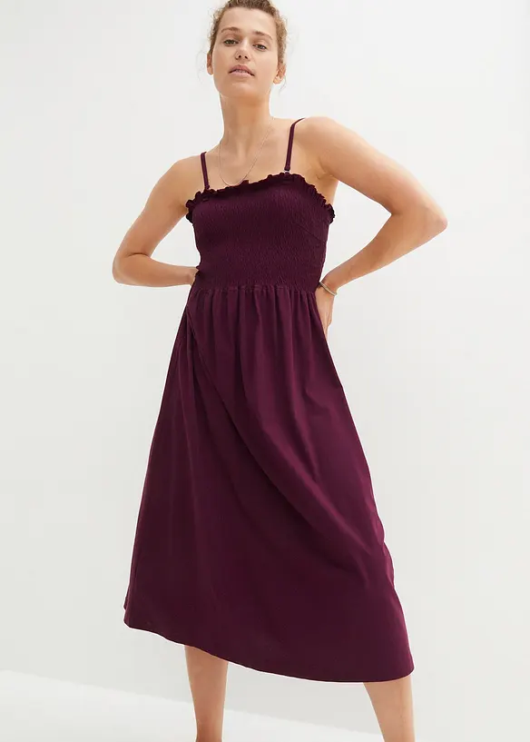 Jerseykjole i 100% &oslash;kologisk bomull, bonprix