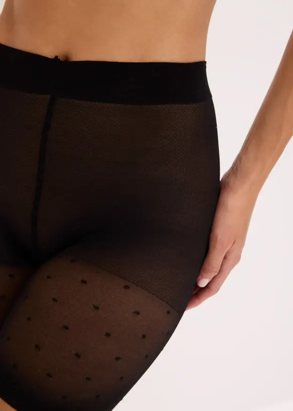 Sykkelbukse i "anti gnisse"-materiale 40 DEN, bonprix