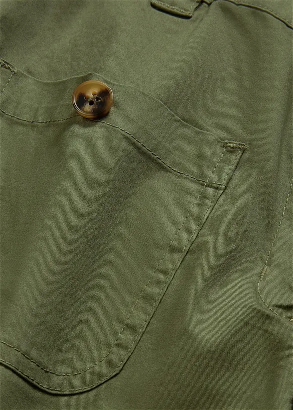 Wide Leg-jeans, High Waist, komfortlinning, bonprix