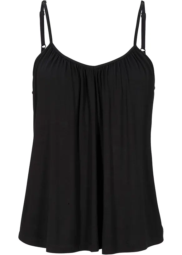 Stroppetopp i lett viskose, bonprix