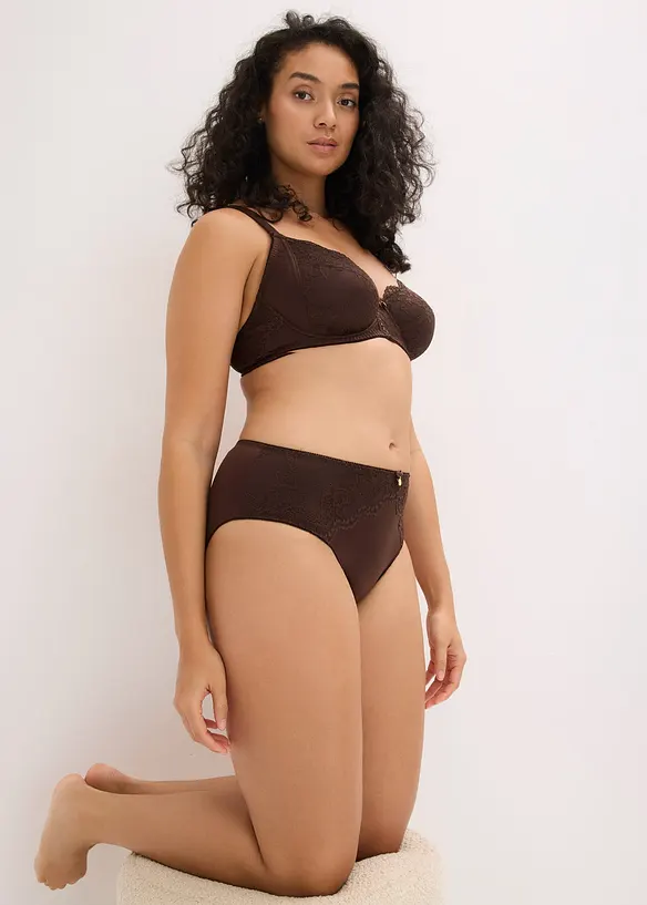 Maxitruse med glanseffekt, bonprix