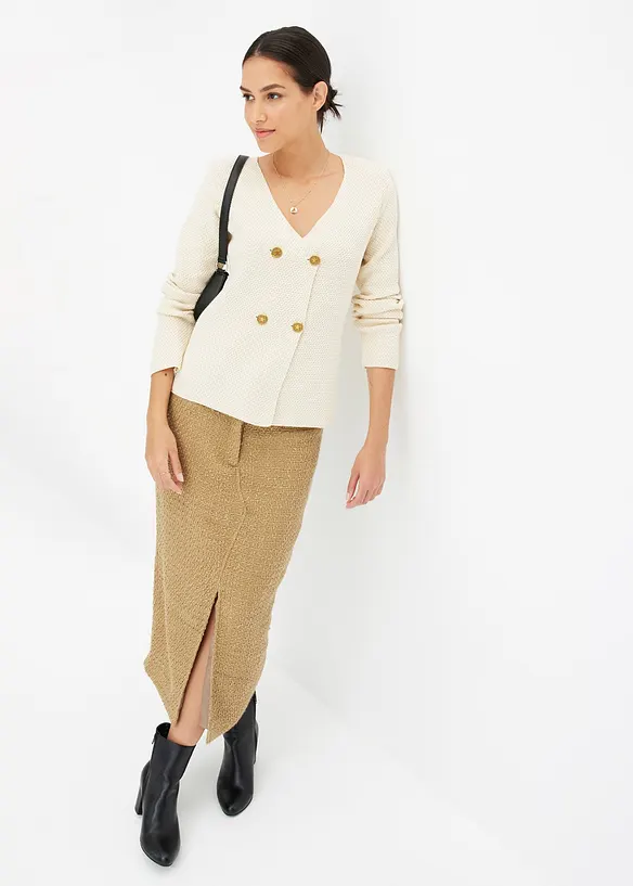 Strikket blazer, bonprix