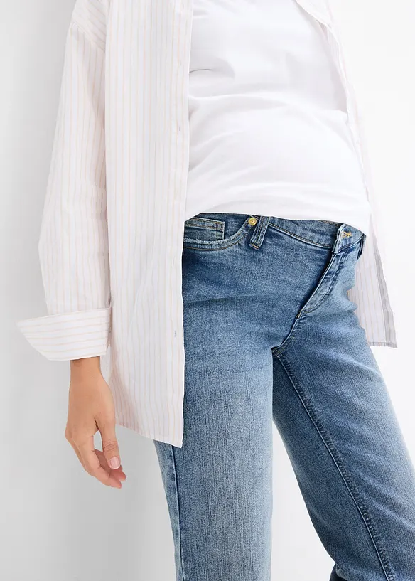 2-i-1-mammajeans, Straight, for svangerskapet og tiden etterp&aring;, bonprix