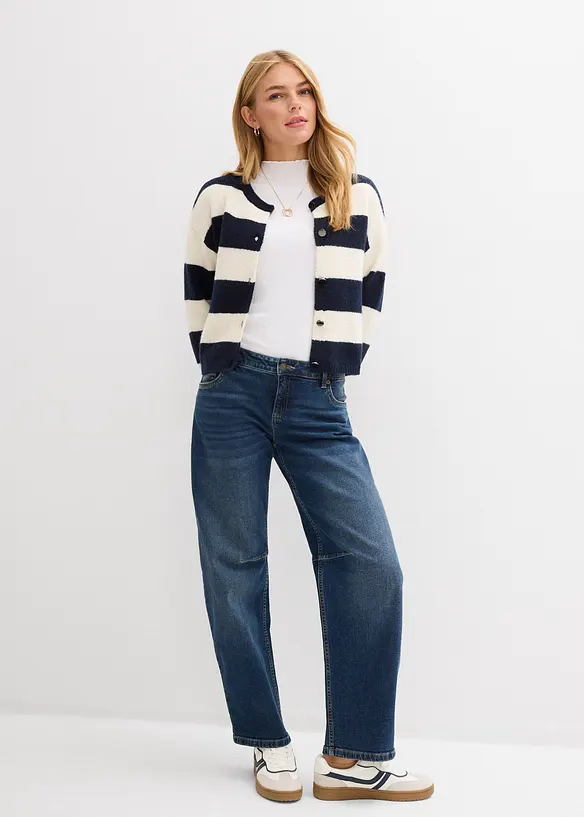 Finstrikket cardigan, bonprix