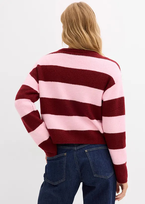 Finstrikket cardigan, bonprix