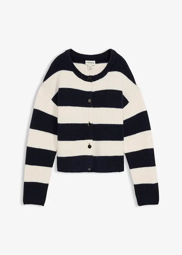 Finstrikket cardigan, bonprix