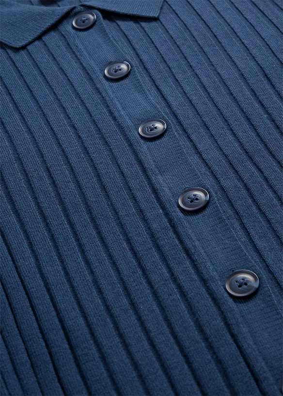 Ribbestrikket cardigan, bonprix