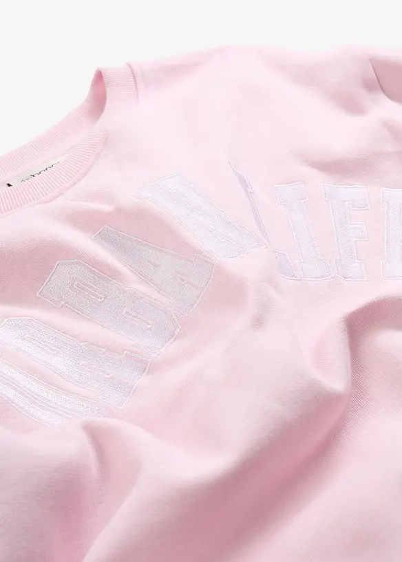 Oversized sweatshirt i 100% bomull, bonprix