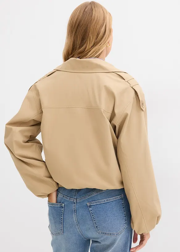 Kort trenchjakke, bonprix