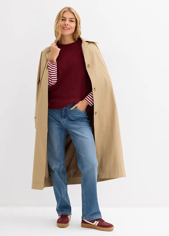 Boxy genser i myk viskosemiks, bonprix