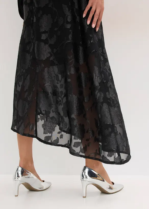 Maxiskj&oslash;rt med asymmetrisk fald, bonprix