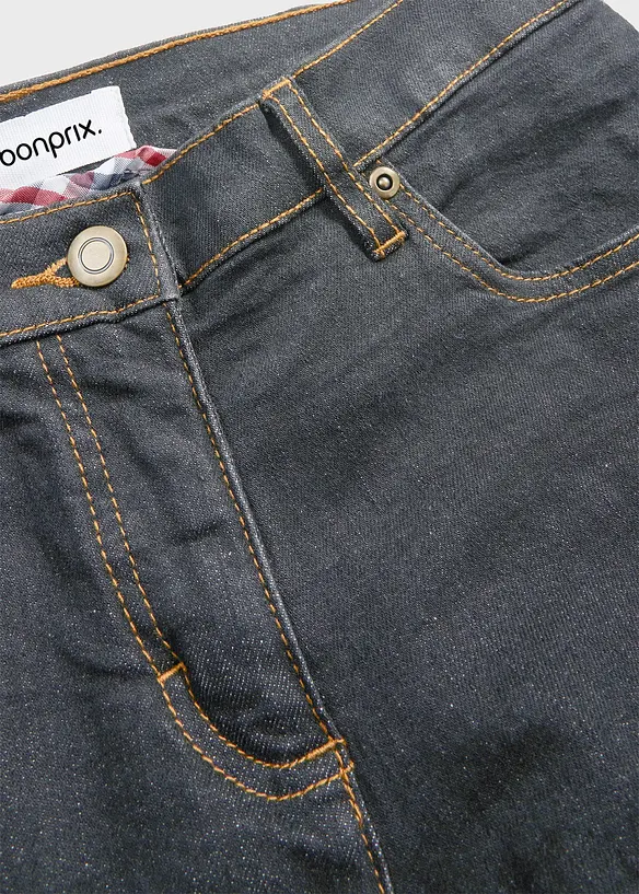 Straight-jeans Mid Waist, Stretch, bonprix