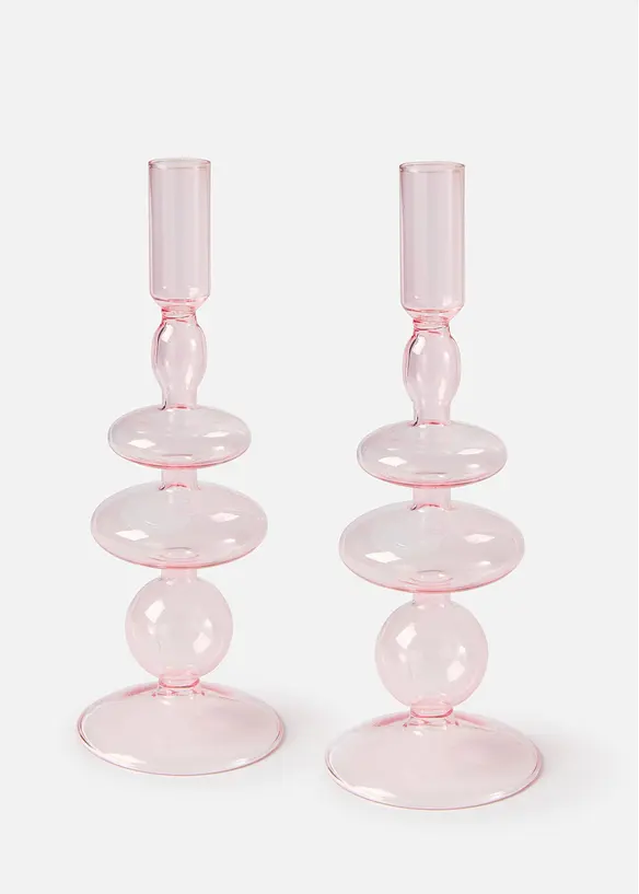 Lysestaker (2-pack), bonprix