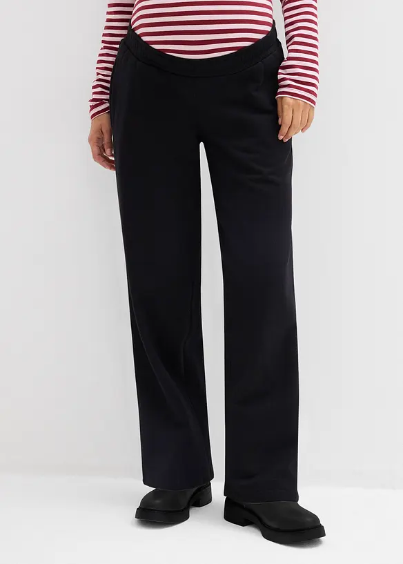 2-i-1-mamma-sweatbukse med regulerbart b&aring;nd i livet, bonprix