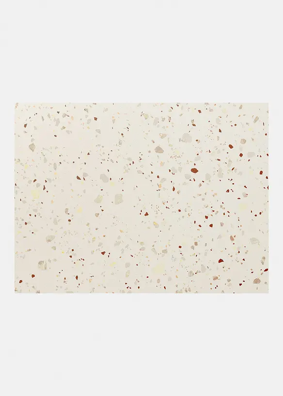 Vaskbar d&oslash;rmatte med blomsterm&oslash;nster, bonprix