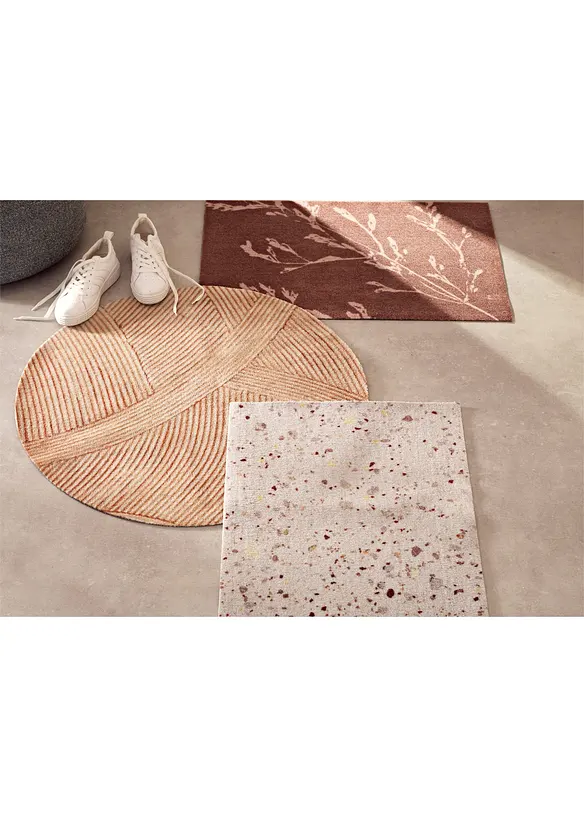 Vaskbar d&oslash;rmatte i naturlig design, bonprix