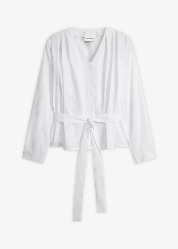 Bluse i 100% bomull, bonprix