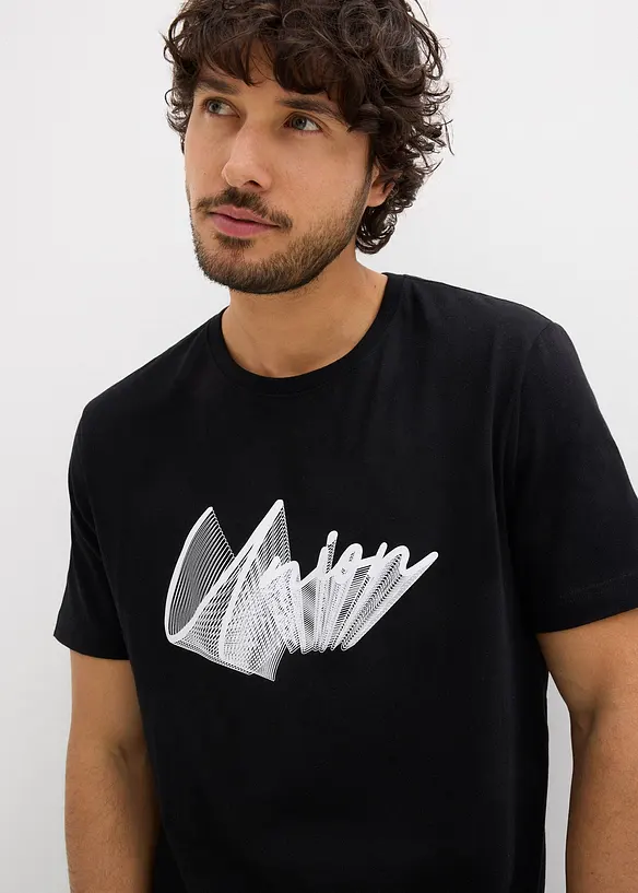 T-skjorte i 100% &oslash;kologisk bomull, bonprix