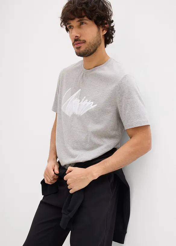 T-skjorte i 100% &oslash;kologisk bomull, bonprix