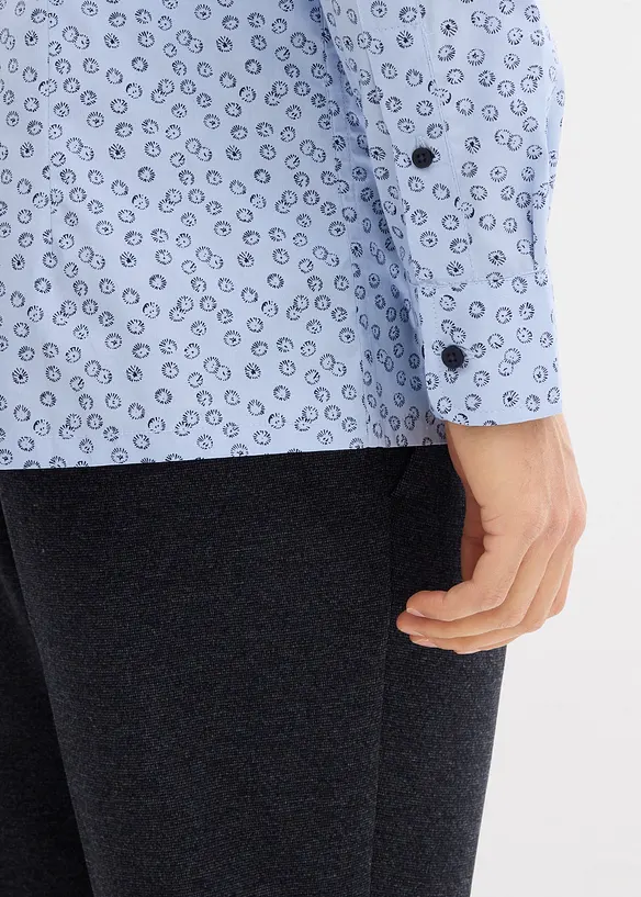 Businesskjorte i 100% bomull, Modern fit, bonprix