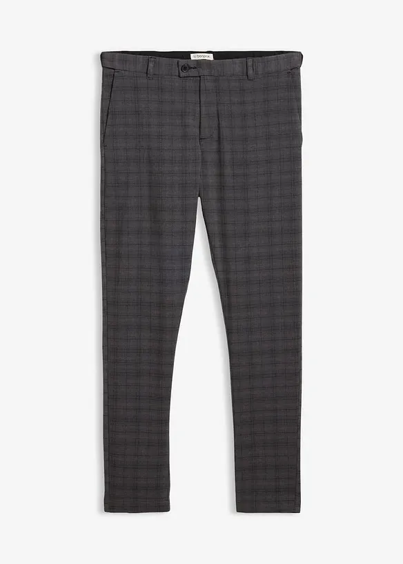 Dressbukse i materiale med resirkulert polyester og stretch, bonprix