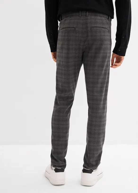 Dressbukse i materiale med resirkulert polyester og stretch, bonprix