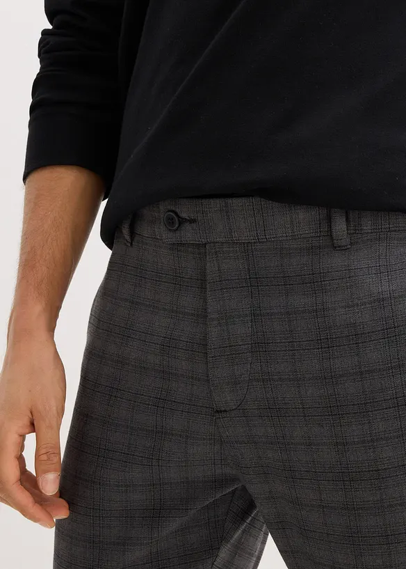 Dressbukse i materiale med resirkulert polyester og stretch, bonprix