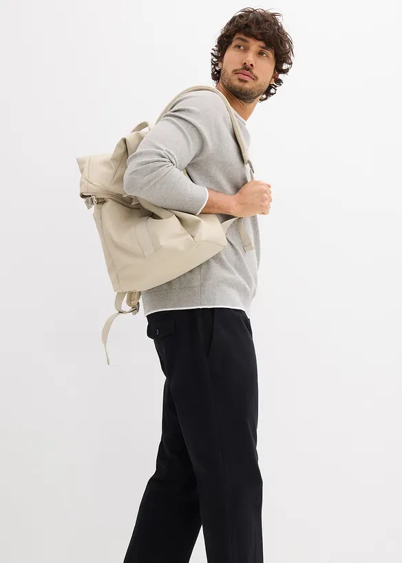 Chinos i 100% bomull, Relaxed Fit, bonprix