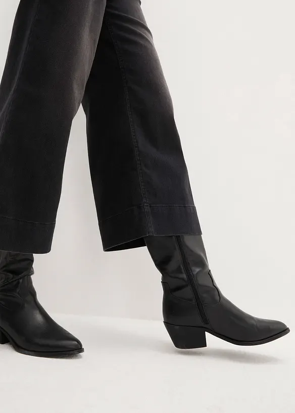 7/8-culotte i ultrasoft denim, bonprix