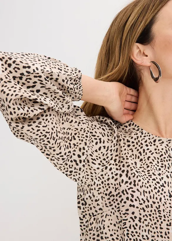 Bluse av viskosemiks, bonprix