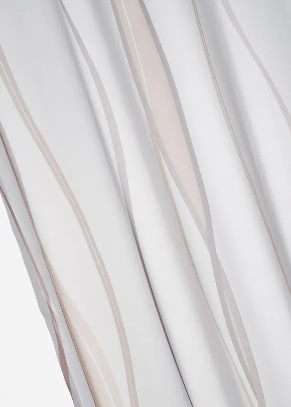 Gardin med b&oslash;lgem&oslash;nster (1-pack), bonprix