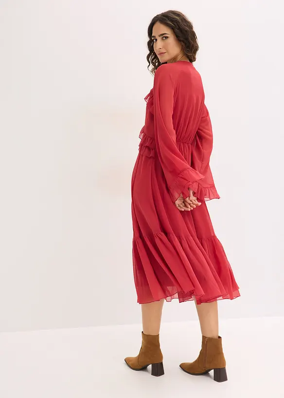 Chiffonkjole, bonprix