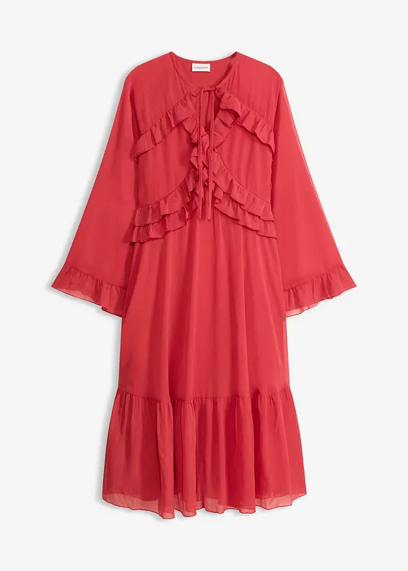 Chiffonkjole, bonprix