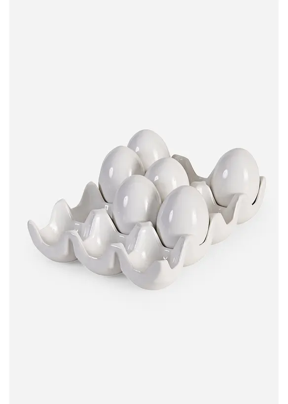 Pyntegjenstand egg med holder (6-pack), bonprix