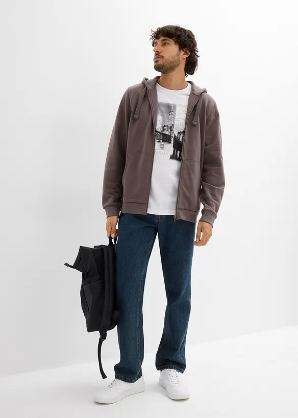 Hettejakke med glidel&aring;s, bonprix