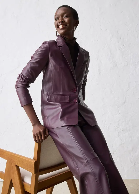 Blazer i lammenappa, bonprix